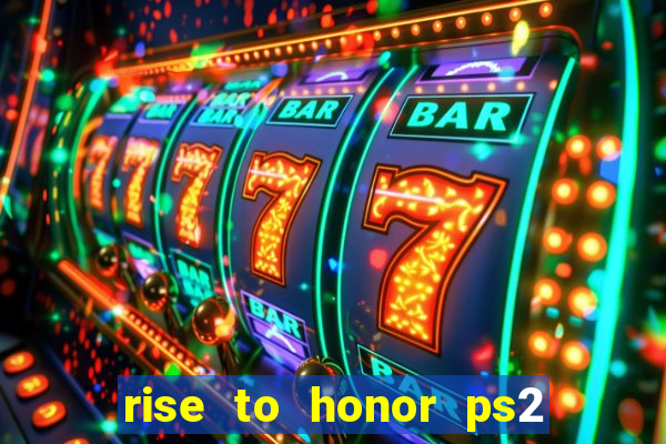 rise to honor ps2 iso pt br